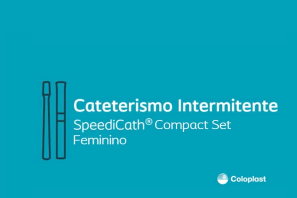 Como usar o SpeediCath Compact Set Feminino