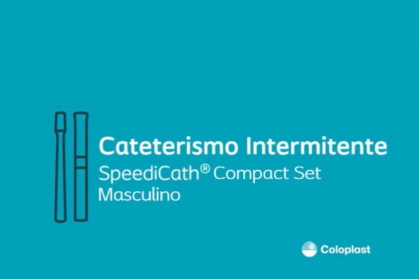 Como usar o SpeediCath Compact Set Masculino