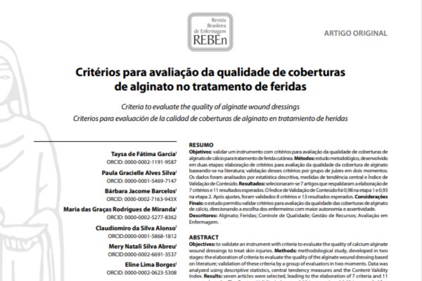 Critérios de Qualidade de Coberturas